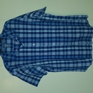 Mens Van Heusen 2XL short sleeved button down